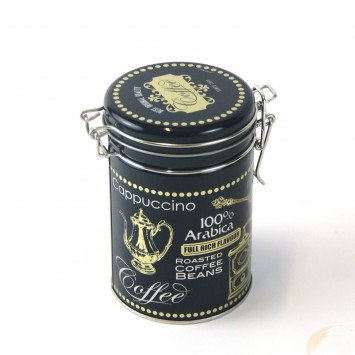 Koffieblik rond 100 gram